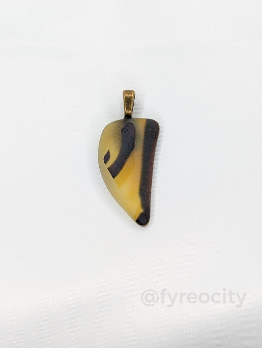 Pendants - Sea Glass Shark Tooth